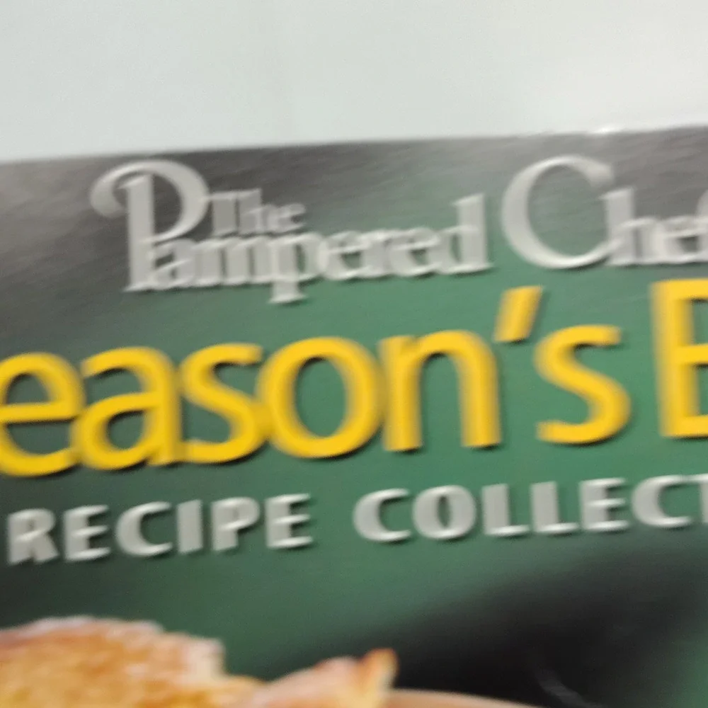 The Pampered Chef vintage cookbook